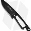 Schrade Extreme Survival Neck Knife (3.1" Black Serr) SCHF5SN 1 Schrade Extreme Survival Neck Knife (3.1" Black Serr) SCHF5SN -Avokelavavat Sales Store schrade schf5sn serr fixed