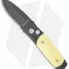 Schrade Smedy Automatic Knife Black/Sim Ivory Handle (2.5" Black) SMEDBY -Avokelavavat Sales Store schrade smedby medium black yellow auto