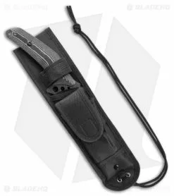 Smith & Wesson Fang Strike Fixed Blade Knife Gray Micarta (6.5" Gray) SWF4LM -Avokelavavat Sales Store smith and wesson fang strike gray micarta gray GX 31300 jr sheath