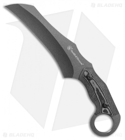 Smith & Wesson Raptor Claw Fixed Blade Knife Gray Micarta (6.5" Gray) SWF5LM 3 Smith & Wesson Raptor Claw Fixed Blade Knife Gray Micarta (6.5" Gray) SWF5LM