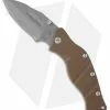 Sniper Bladeworks LPC Framelock Folder Brown Knife (3.75" Plain) -Avokelavavat Sales Store sniper bladeworks folder lpc brown