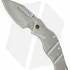 Sniper Bladeworks LPC Framelock Folder Titanium Knife (3.75" Bead Blast Plain)