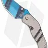 Sniper Bladeworks Mini DH Dark Hallow Framelock Folder Oreo G-10 (3.25" Plain)