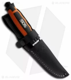 SOG Bladelight Hunt Fixed Blade Knife Orange (3.8" Satin) BLT20L -Avokelavavat Sales Store sog bladelight hunt blt20l cp sheath