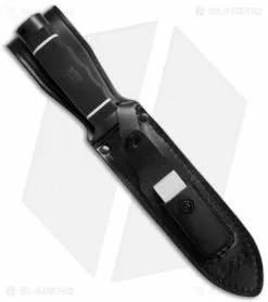 SOG Demo Fixed Blade Knife (7.2" Black Plain) SSD-01 -Avokelavavat Sales Store sog demo knife ssd01 l sheath