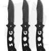 SOG Bowie Fixed Blade Throwing Knives (Set Of 3) F04T-N 2 SOG Bowie Fixed Blade Throwing Knives (Set Of 3) F04T-N -Avokelavavat Sales Store sog fixed blade throwing knives f04tn cp 2