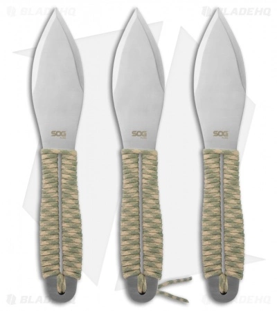 SOG Fling 9.5" Throwing Knives (Set Of 3) FX41N 3 SOG Fling 9.5" Throwing Knives (Set Of 3) FX41N