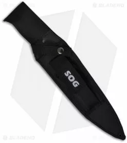 SOG Jungle Warrior Fixed Blade Knife (9.75" Black) F14 5 SOG Jungle Warrior Fixed Blade Knife (9.75" Black) F14 -Avokelavavat Sales Store sog jungle warrior f14 n sheath