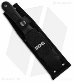 SOG Pentagon S14 Fixed Blade Knife (5" Satin Serr) 5 SOG Pentagon S14 Fixed Blade Knife (5" Satin Serr) -Avokelavavat Sales Store sog pentagon s14 sheath