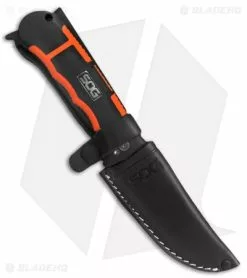 SOG Rotohook Clip Point Fixed Blade Knife (4.50" Satin Plain) HT101L -Avokelavavat Sales Store sog rotohook fixed ht101l sheath