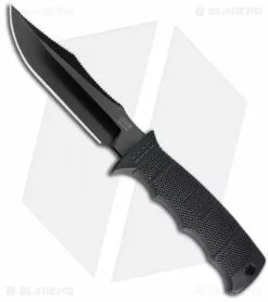 SOG Seal Pup Elite Fixed Knife W/ Nylon Sheath (TiNi PLN) E37S-N