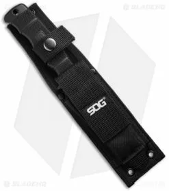 SOG Seal Pup Elite Fixed Knife W/ Nylon Sheath (TiNi SER) E37T-N -Avokelavavat Sales Store sog seal pup elite e37tn cp sheath