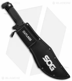 SOG Knives SOGfari Cutlass Machete (12.88" Black) MC12 -Avokelavavat Sales Store sog sogfari cutlass mc12 n sheath