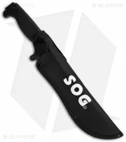 SOG SOGfari Machete - 10" Tanto Fixed Blade Knife W/ Sheath (Black) MC-04 5 SOG SOGfari Machete - 10" Tanto Fixed Blade Knife W/ Sheath (Black) MC-04 -Avokelavavat Sales Store sog sogfari machete tactical tanto 10in mc04 n sheath