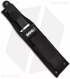 SOG Tsunami Fixed Blade Knife W/ Nylon Sheath (6.5" Satin Plain) TS-01 -Avokelavavat Sales Store sog tsunami ts 01 sheath