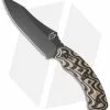 Southern Grind Jackal Fixed Blade Knife Black/Tan G-10 (4.75" Black)