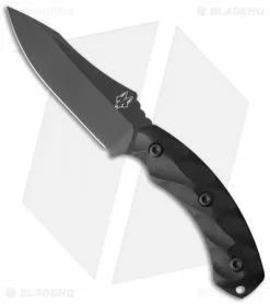Southern Grind Jackal Fixed Blade Knife Black G-10 (4.75" Black)
