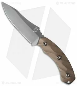 Southern Grind Jackal Fixed Blade Knife Desert Tan G-10 (4.75" Gray)