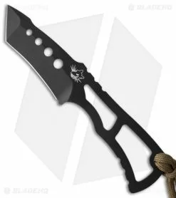 Southern Grind Vermin Tanto Fixed Blade Neck Knife (2.25" Black)