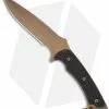 Spartan Blades Ares Knife Fixed Blade Black Micarta (5.38" DE Plain) SB1