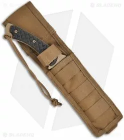 Spartan Blades Ares Knife Fixed Blade Black Micarta (5.38" DE Plain) SB1 -Avokelavavat Sales Store spartan ares flat dark earth black sheath