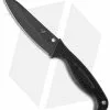 Spyderco Aqua Salt Fixed Blade Dive Knife (4.69" Black) FB23PBBK 2 Spyderco Aqua Salt Fixed Blade Dive Knife (4.69" Black) FB23PBBK -Avokelavavat Sales Store spyderco fb23pbbk cm