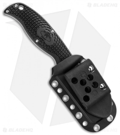 Spyderco Enuff Clip Point Fixed Blade Knife (2.75" Satin Plain) FB31CPBK 4 Spyderco Enuff Clip Point Fixed Blade Knife (2.75" Satin Plain) FB31CPBK - Image 2