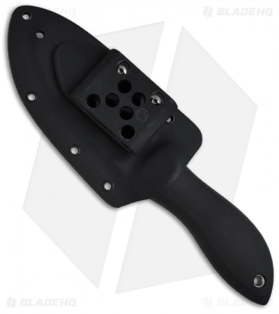 Spyderco Bill Moran Drop Point Fixed Blade Knife (3.88" Satin Plain) FB02P 4 Spyderco Bill Moran Drop Point Fixed Blade Knife (3.88" Satin Plain) FB02P - Image 2