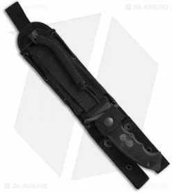 Spyderco Warrior Knife FB25PSBBK (5.69" Black Serr) -Avokelavavat Sales Store spyderco warrior black blade fb25psbbk sheath