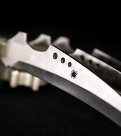 Spyderco SpyderClaws Stainless Adamantium (7" Satin) C20624WOLV -Avokelavavat Sales Store spyderco wolverine claw listing 3
