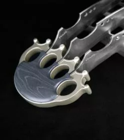 Spyderco SpyderClaws Stainless Adamantium (7" Satin) C20624WOLV -Avokelavavat Sales Store spyderco wolverine claw listing 5