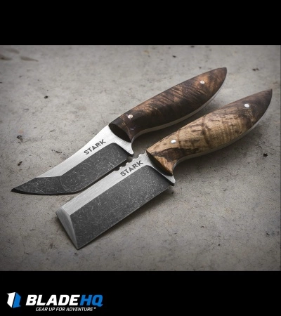 Stark Creations Persian Tanto Fixed Blade Knife Koa Wood (2.875" Two-Tone) 6 Stark Creations Persian Tanto Fixed Blade Knife Koa Wood (2.875" Two-Tone) - Image 4