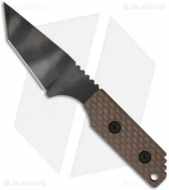 Strider Knives Strider DB GG Tanto Knife W/ Coyote Gunner Grip (3.25" Tiger Stripe)