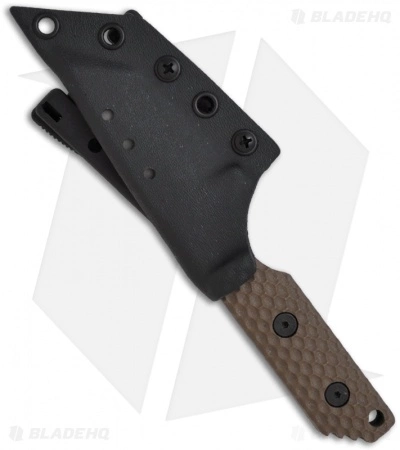 Strider Knives Strider DB GG Tanto Knife W/ Coyote Gunner Grip (3.25" Tiger Stripe) 4 Strider Knives Strider DB GG Tanto Knife W/ Coyote Gunner Grip (3.25" Tiger Stripe) - Image 2