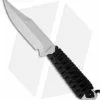 Strider Knives Strider WP Bowie Knife Fixed Blade W/ Black Cord Wrap (4" Stonewash) 1 Strider Knives Strider WP Bowie Knife Fixed Blade W/ Black Cord Wrap (4" Stonewash) -Avokelavavat Sales Store strider fixed wp black cord bowie