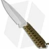 Strider Knives Strider WP Drop Point Knife Fixed Blade W/ Coyote Brown Wrap (4" Stonewash)