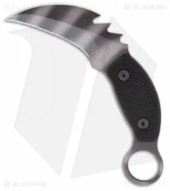 Strider Knives Strider PS Small Karambit Knife W/ Black G-10 (3.5" Tiger Stripe Plain)