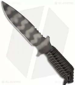 Strider Knives Strider MK1 Mod 10 Knife W/ OD Green Cord (6.25" Tiger Plain)