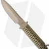 Strider Knives Strider MT Sniper Fixed Blade Knife Coyote Paracord (6.25" Tan) -Avokelavavat Sales Store strider mt ss tan