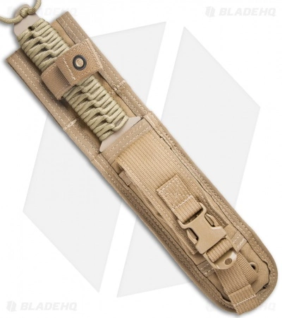 Strider Knives Strider MT Sniper Fixed Blade Knife Coyote Paracord (6.25" Tan) 4 Strider Knives Strider MT Sniper Fixed Blade Knife Coyote Paracord (6.25" Tan) - Image 2