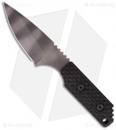 Strider Knives Strider SA Black GG Fixed Blade Knife Gunner Grip (3.25" Tiger Stripe) 3 Strider Knives Strider SA Black GG Fixed Blade Knife Gunner Grip (3.25" Tiger Stripe)