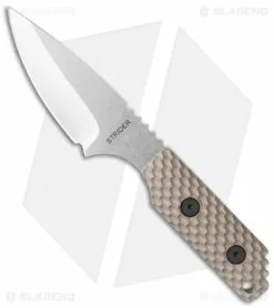 Strider Knives Strider Model SA GG Fixed Blade Knife Coyote G-10 (3.25" Stonewash)