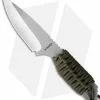 Strider Knives Strider Model SA-L Fixed Blade Knife OD Green Cord Wrap (4" Stonewash) -Avokelavavat Sales Store strider sa l cord wrap od cm