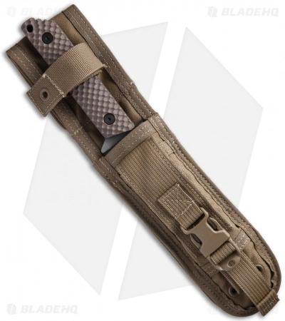 Strider Knives Strider VB-SS Tanto Knife Gunner Grip Coyote G-10 (5.5" Tiger Stripe) 4 Strider Knives Strider VB-SS Tanto Knife Gunner Grip Coyote G-10 (5.5" Tiger Stripe) - Image 2