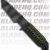 Strider Knives HT-T Tanto Fixed Blade Knife W/ OD Green Cord Wrapped (Tiger PLN) -Avokelavavat Sales Store strider fixed 7 ht t green