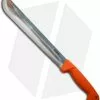 Svord Kiwi Machete Fixed Blade W/ Orange Handle (12" Flamed) -Avokelavavat Sales Store svord kiwi machete