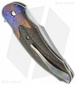 Broadwell Studios Custom Technes Folder LSCF/Moku-Ti Knife (4" Satin) -Avokelavavat Sales Store technes cf moku ti bols side