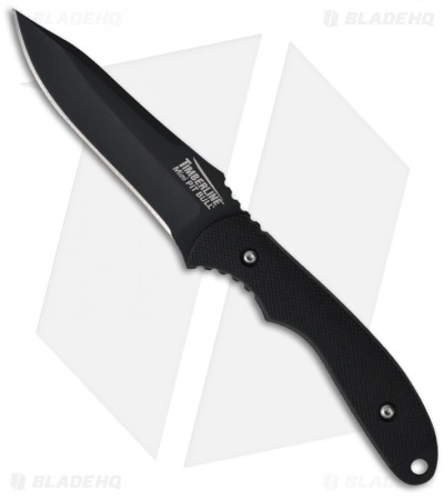 Timberline Lightfoot Mini Pit Bull Knife Fixed Blade (3" Black Plain) 7223-B 3 Timberline Lightfoot Mini Pit Bull Knife Fixed Blade (3" Black Plain) 7223-B