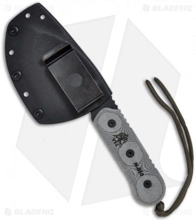 TOPS Knives ATM American Trail Maker Fixed Blade Knife (4" Black) ATM-01 4 TOPS Knives ATM American Trail Maker Fixed Blade Knife (4" Black) ATM-01 - Image 2