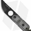 TOPS Knives ALRT XL05 Neck Knife W/ Micarta (2.75" Black Plain) ALRT XL05